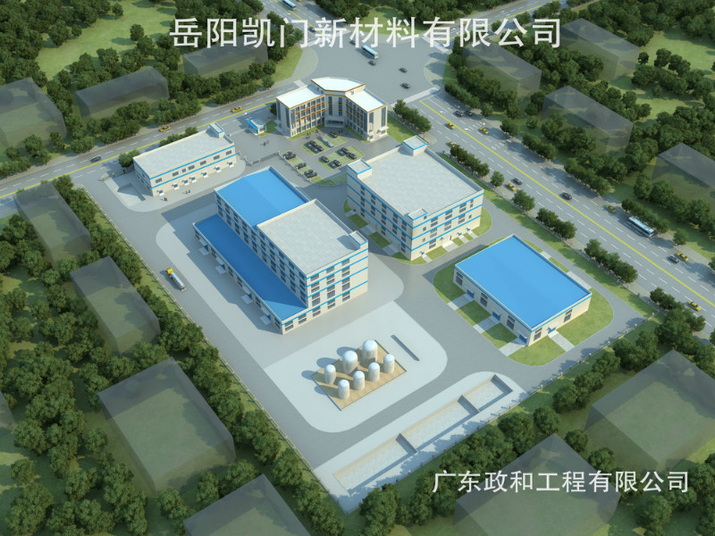 岳陽(yáng)凱門新材料有限公司新建廠區(qū)工程